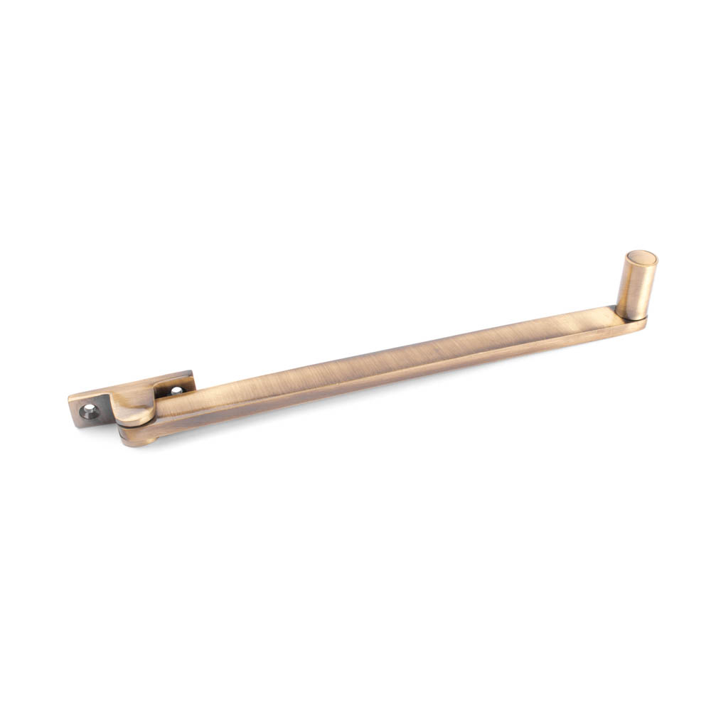 Dart Roller Arm Stay 200mm - Antique Brass